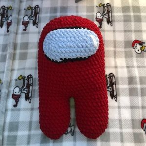 Handmade Among us crochet